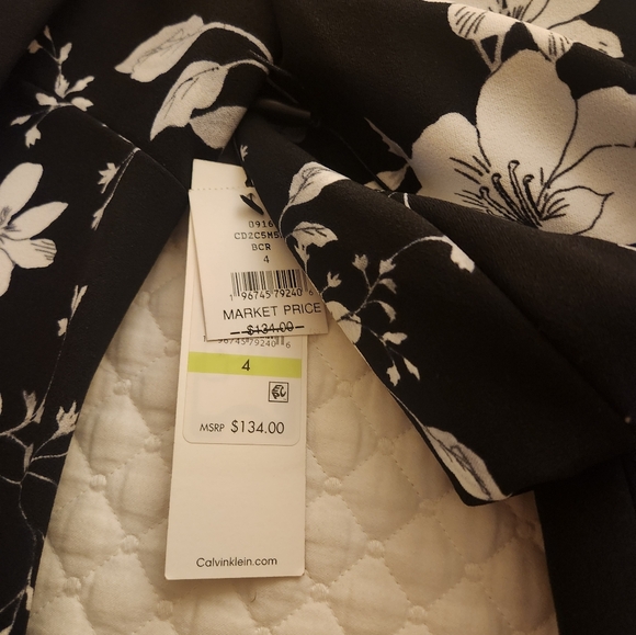 CALVIN KLEIN COCKTAIL DRESS - Picture 2 of 10